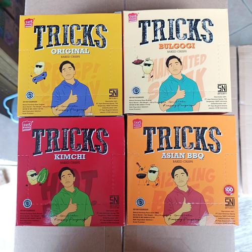 Jual Biskuit Kentang TRICKS Rasa Original Bulgogi Kimchi Asian Bbq ...