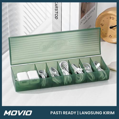 Jual MOVIO Cable Box Storage - Kotak Penyimpanan Kabel Charger Kabel ...