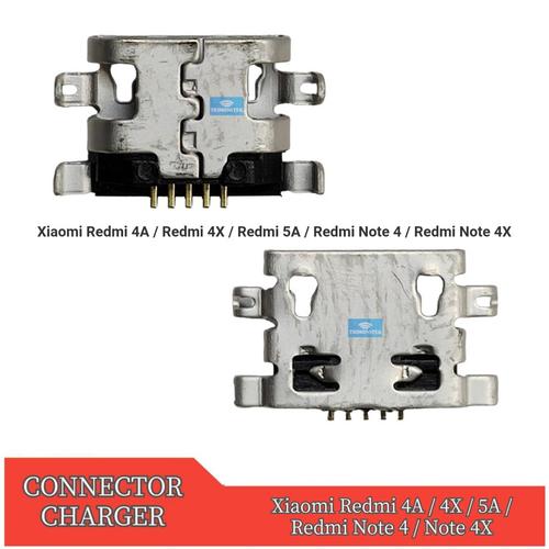 Jual Konektor Charger Xiaomi Redmi 4A 4X Redmi Note 4X Kota