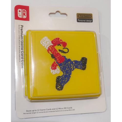 Jual Nintendo Switch Premium Game Card Tempat Catride Kaset 12 Slot
