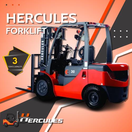 Jual Forklift 3 Ton Diesel Hercules Mesin Isuzu Kota Surabaya