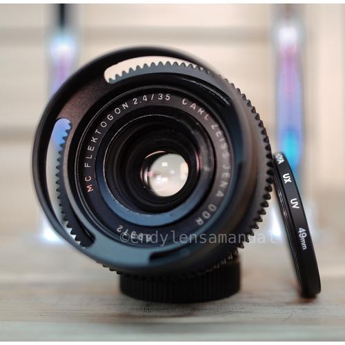 Jual Langka lensa manual wide MC (red) Carl Zeiss Flektogon 35mm