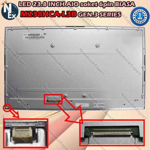 Écran LCD 23,8" FHD IPS - Dalle De Remplacement Pour PC Tout-en-Un - Neuf