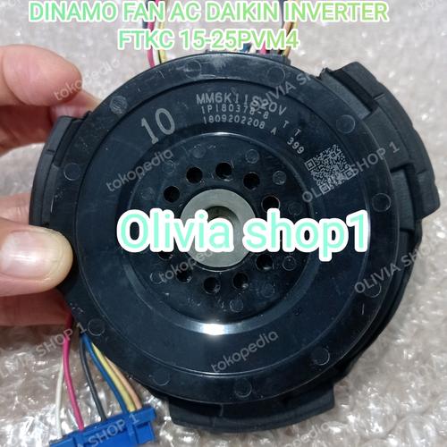Jual MOTOR FAN INDOOR AC DAIKIN INVERTER FTKC1525PVM4 Jakarta Barat