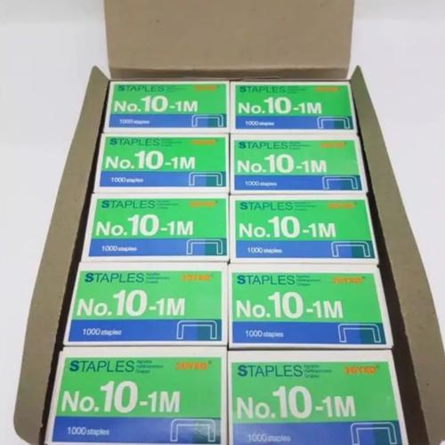 Jual ISI STAPLES NO.10 HD1MM ( 1 PAK ISI 20 KOTAK ) Jakarta Barat