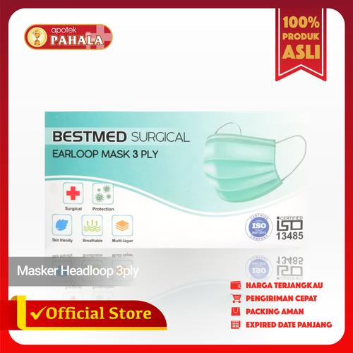 Jual Masker Earloop 3ply| Masker Telinga isi 50 3ply - Kota Surabaya ...