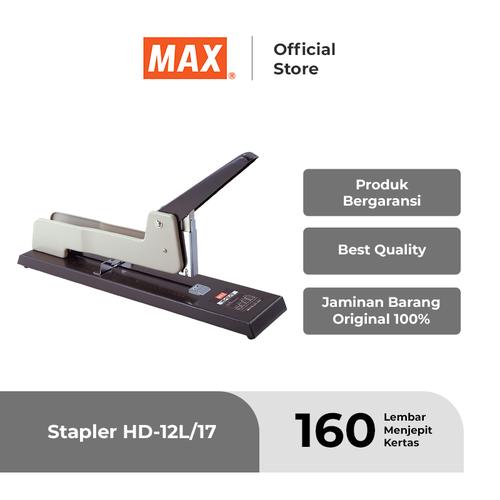 Promo MAX Stapler HD12L/17 Heavy Duty / Stapler Meja Cicil 0 3x