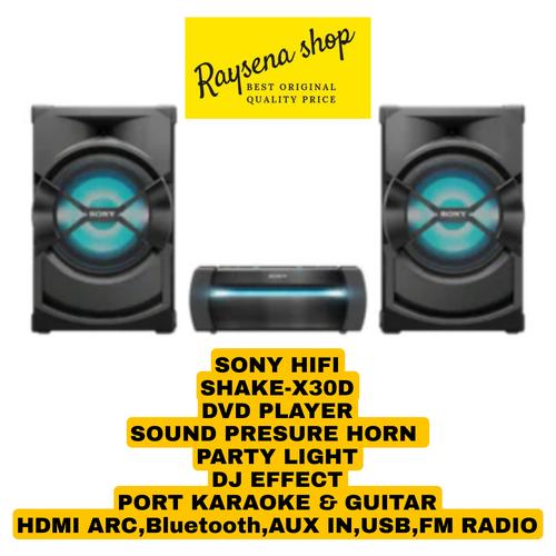 SONY SHAKE X30D SHAKE-X30D HIFI SPEAKER KARAOKE di Raysena Shop  Tokopedia