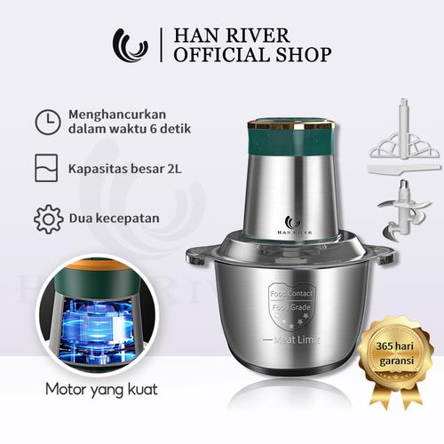 Promo HAN RIVER SS01 Meat Grinder multifungsi 2L Han River Official