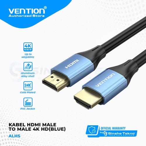 Jual Vention HDMI Male To Male 4K HDR Alloy Series Jakarta Barat jual-vention-hdmi-male-to-male-4k-hdr-alloy-series-jakarta-barat