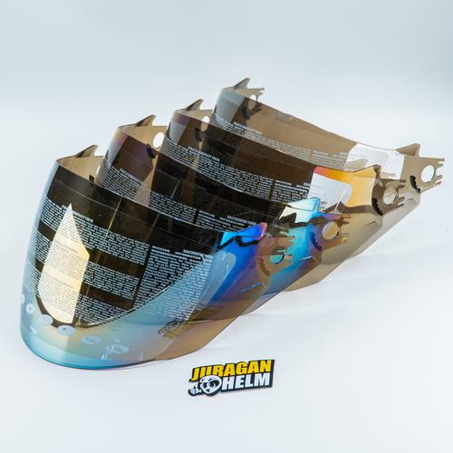 Gambar Visor Zeus ZS611 Z611 611 IRIDIUM - BLUE dari Juragan Helm ID Jakarta Barat Tokopedia