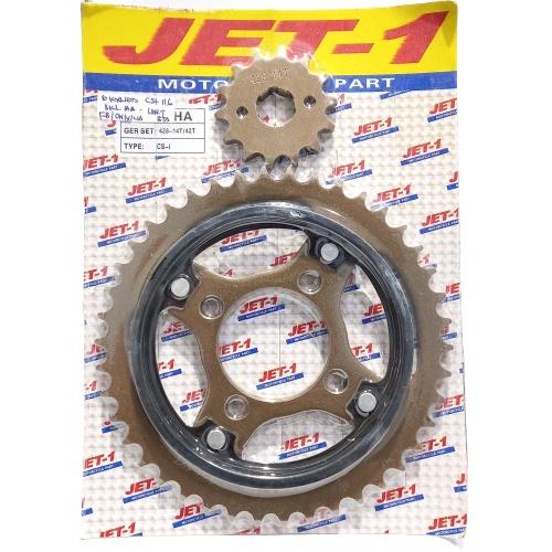 Jual GEAR GIR SET DEPAN BELAKANG CS1 CS 1 Kota Pekanbaru Vinz_Motors Tokopedia