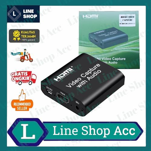 Jual USB 3.0 HDMI VIDEO CAPTURE With Loop Mic USB HDMI DONGLE Jakarta Pusat Line Shop Acc