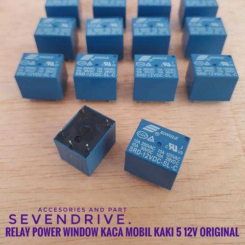 Promo Relay Power Window Universal 12v 5 kaki Mobil Timor Vios Kijang
