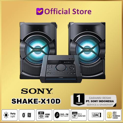 Promo Sony SHAKEX10D X10 D High Power Home Audio System Bluetooth