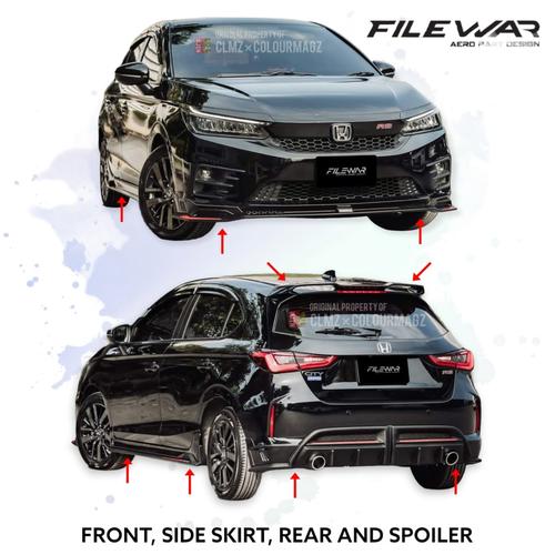 Jual BODY KIT CITY HATCHBACK FILEWAR ABS FULL PAKET Jakarta Pusat