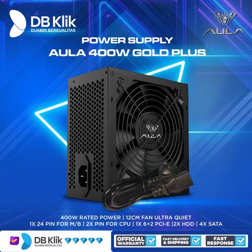Jual Power Supply AULA 400W Gold Plus Power Supply AULA 400W PSU RX01