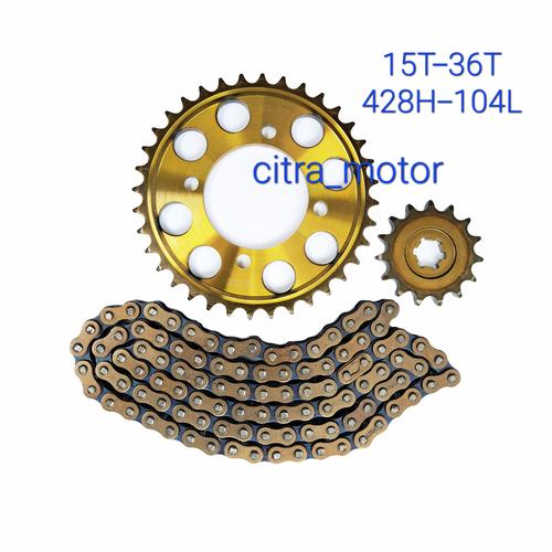 Jual Gear Set Gir Paket Jupiter Z, Jupiter Burhan, Vega, Vega R New
