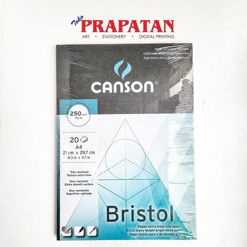 Bristol L/R 50x70 20pz. - Bianco - Cartoncini Bristol