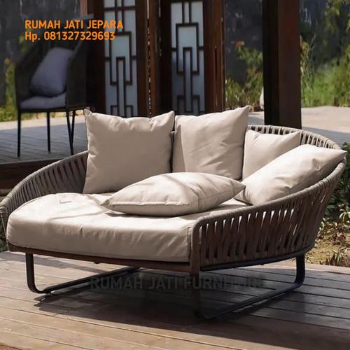 Jual daybed sofa rotan ,daybed anyaman rope - Kab. Jepara - RUMAH JATI ...