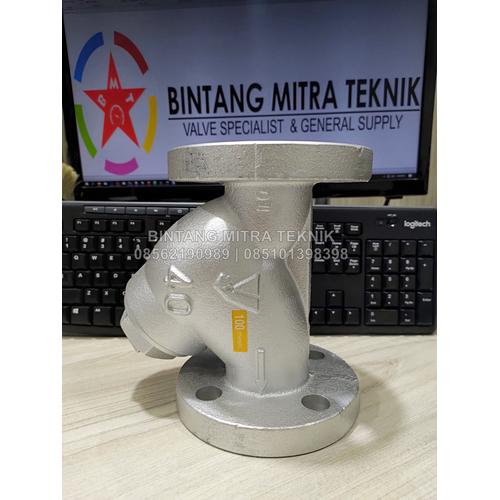 Jual Y STRAINER YOSHITAKE SY40 40A 1 1/2" FLANGE JIS10K Kota Bandung BINTANG MITRA TEKNIK