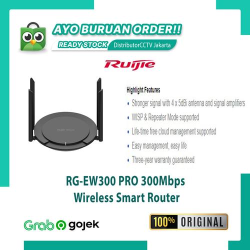 Jual RGEW300 Pro N300 Ruijie Reyee Easy Smart Wireless Router