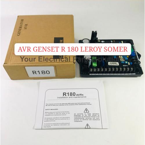 Jual AVR GENERATOR R180 / AVR GENSET R 180 LEROY SOMER OEM REPLACEMENT ...