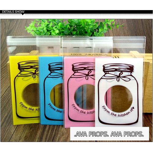 Jual Supplier Plastik Kue Roti Cake Cookies Bag Bungkus Makanan 10x7cm ...
