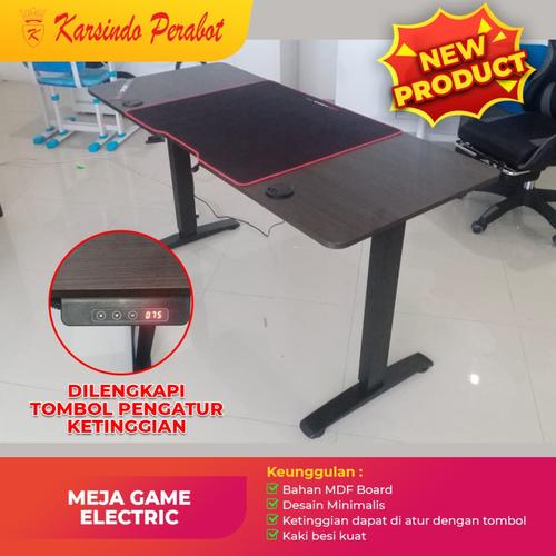 Jual Meja Gaming Meja Komputer Meja Kerja Hidrolik Naik Turun - Kab