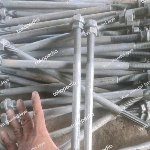 Jual angkur i besi beton HDG m10 x 25cm hotdip Galvanised - Jakarta ...