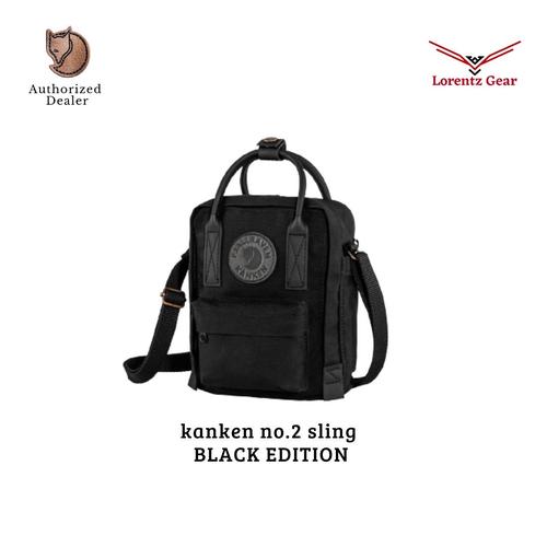 Jual Fjallraven Kanken sling black edition Original black