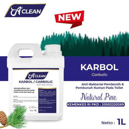 Jual KARBOL WANGI ANTIBACTERIAL / CARBOLIC 1000ml Amorens [1 Liter ...