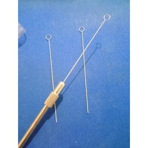 Jual Jarum Ose Inoculating Loop Nichrome 10 pcs complete with Loop ...