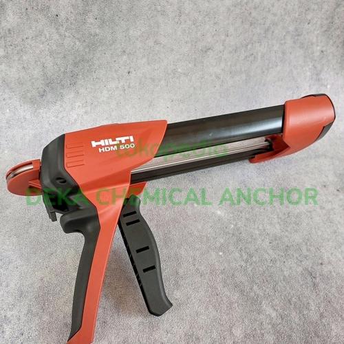 Jual GUN HILTI HDM 500 DISPENSER Kota Bekasi DEKA CHEMICAL ANCHOR