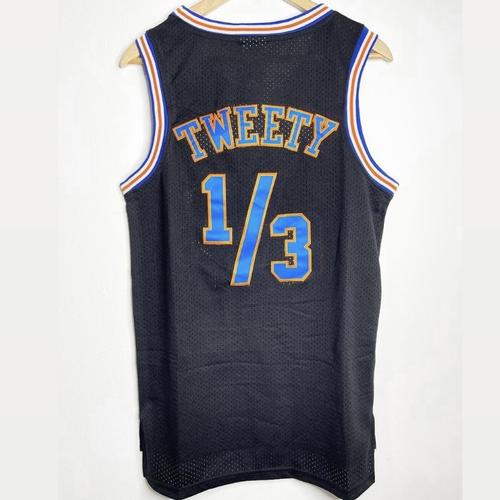 Coole Tweety Space Jam Basketball Trikots Für Herren - Weißes Retro-Design