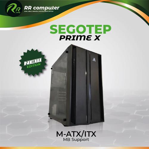 Jual Casing SEGOTEP PRIME X Tempered Glass Gaming Case Kota