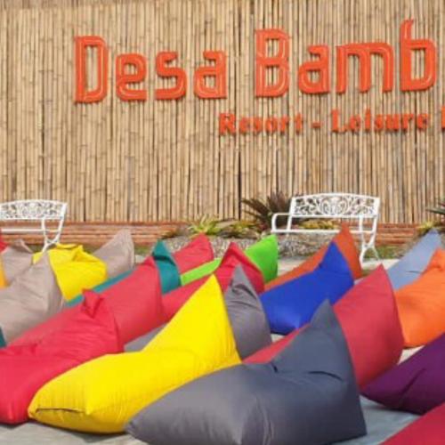 Jual Bean bag triangle polos ukuran L "COVER ONLY' M, cover luar
