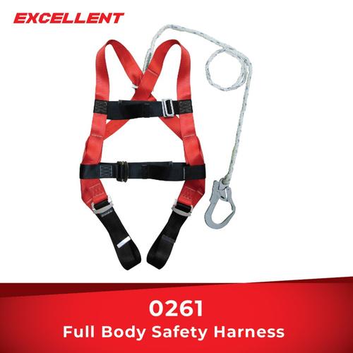 Jual Full Body Harness + Single Lanyard EXCELLENT 0261 Jakarta Barat