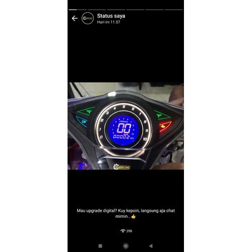 Jual Upgrade Speedometer Digital Standard Untuk Yamaha Xeon Jakarta