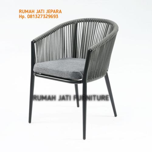 Jual kursi santai teras, anyaman tali rope - Kab. Jepara - RUMAH JATI ...
