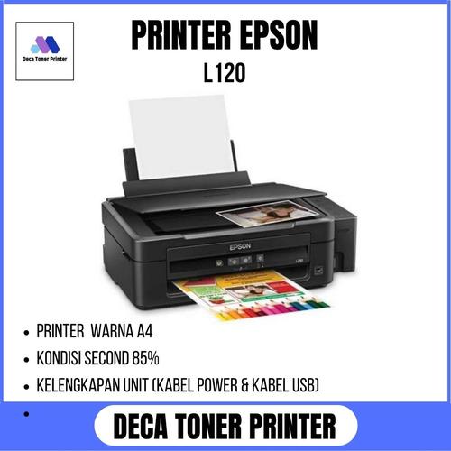 Jual Printer Epson L120 color inkjet A4 Jakarta Pusat Deca Toner Printer JKT Tokopedia