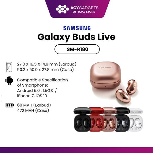 Galaxy Buds+ Samsung Galaxy Buds Live Ios True Wireless Earbuds