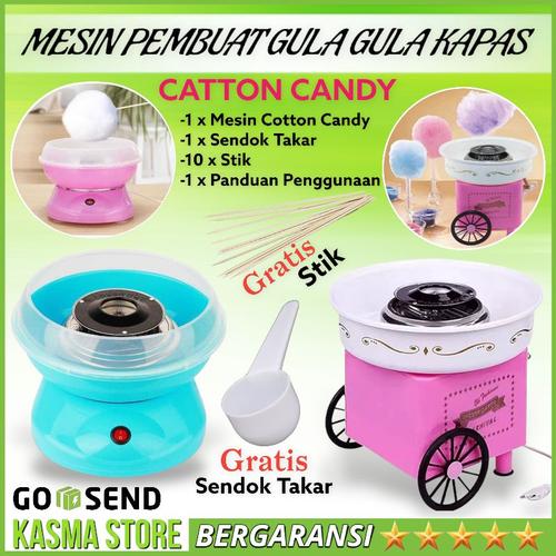 Promo Mesin Alat Pembuat Permen Kapas Gulali Kembang Gula Cotton Candy