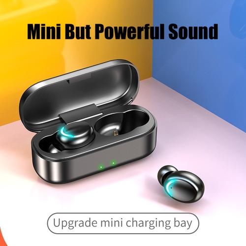 Promo AMoi F9 TWS Mini Bluetooth V5.0 Stereo Bass Wireless Headset S9