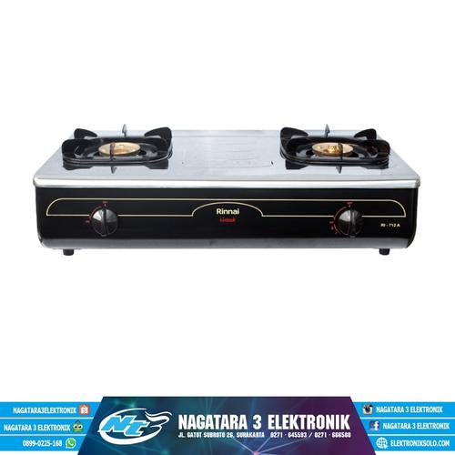 Gambar KOMPOR GAS RINNAI RI-712A dari Nagatara 3 Elektronik Kota Surakarta Tokopedia