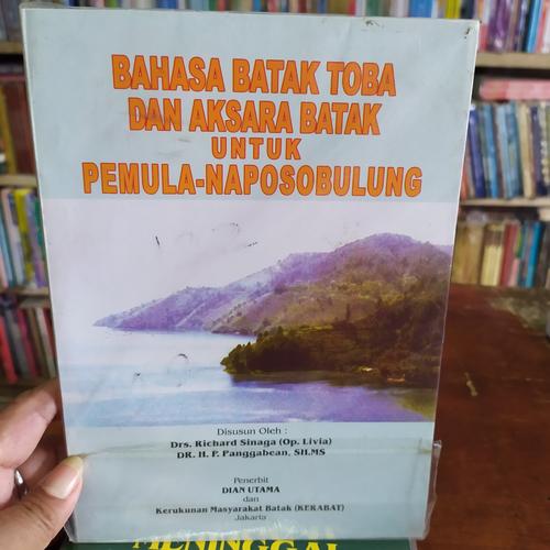 Jual bahasa Batak Toba dan aksara Batak untuk pemula naposobulung