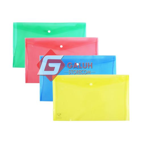 Jual Inter X Folder Map Plastik Kancing - Biru - Kota Depok ...