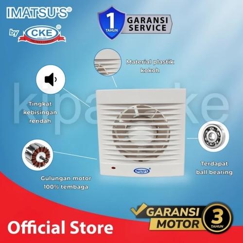 Jual Exhaust Fan 6 Inchi Kamar Mandi Exhaus Plafon / Dinding Heavy Duty