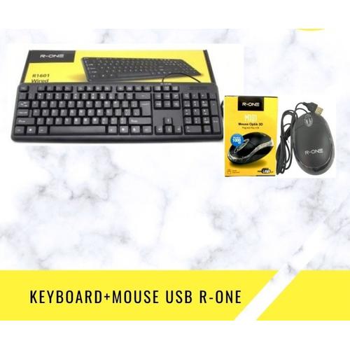 Jual KEYBOARD MOUSE R-ONE USB - KEYBOARD+MOUSE - Kota Surabaya - Sumber ...