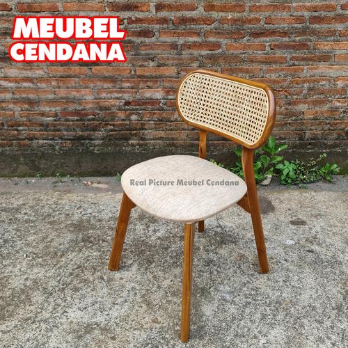 Jual Kursi Rotan Kayu Jati Asli Mebel Jepara Kursi Cafe Rumah Makan